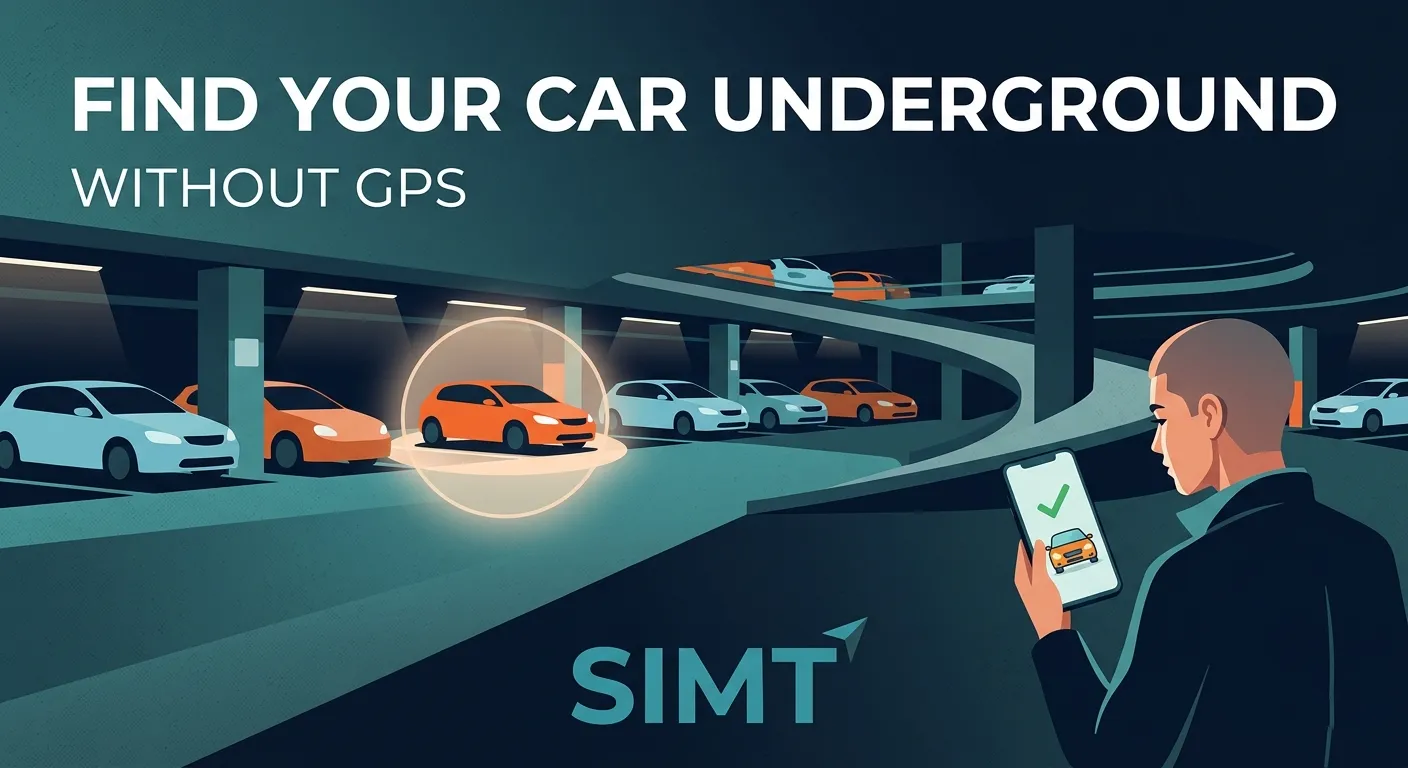 Find Your Car Underground Without GPS